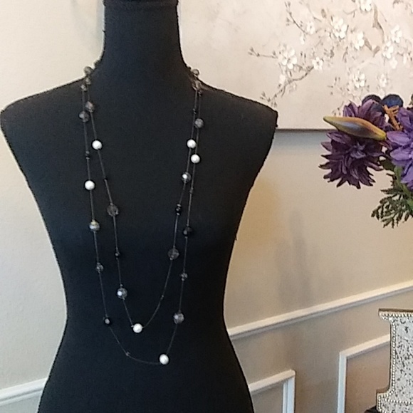 Multi Strand Embellished Beads Necklace - Picture 10 of 17